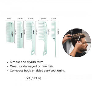 Bandido Styling Comb 5 piece set