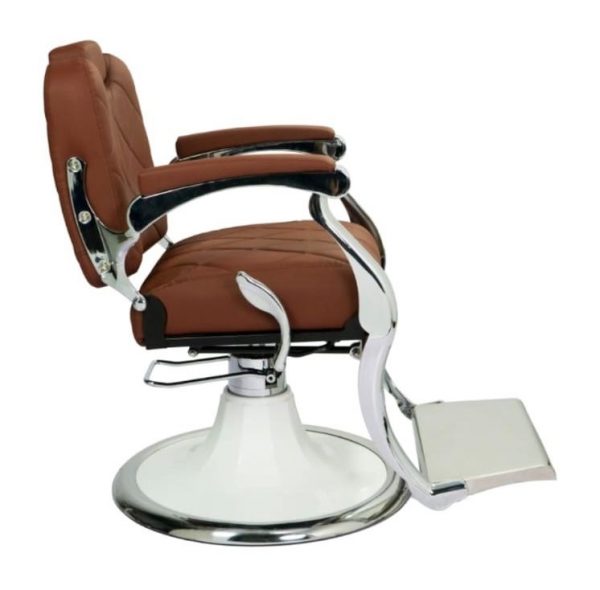 Brown Vintage Barber Chair #24 – Premium Comfort & Timeless Design - Image 2