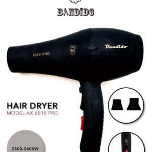 Bandido Pro 2600W Ionic Hair Dryer – Professional Salon-Quality Performance