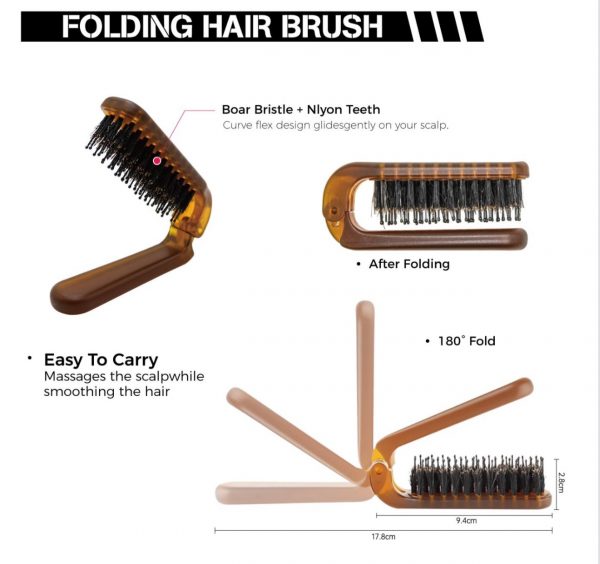 Folding Hair Brush